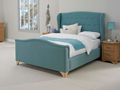 upholstered bed frame