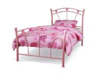 childrens bed pink