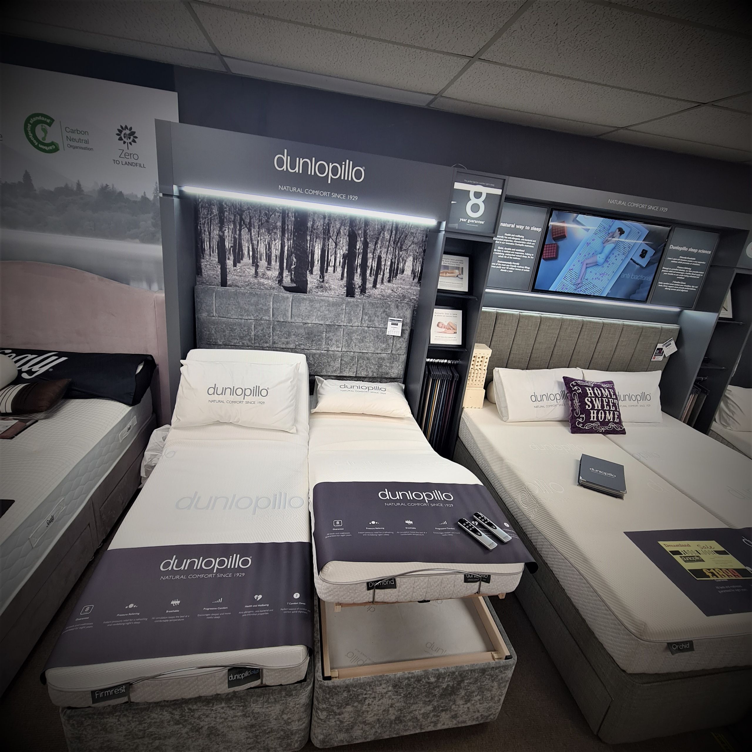 Floor models offers massive SAVINGS Dreamland Bedding