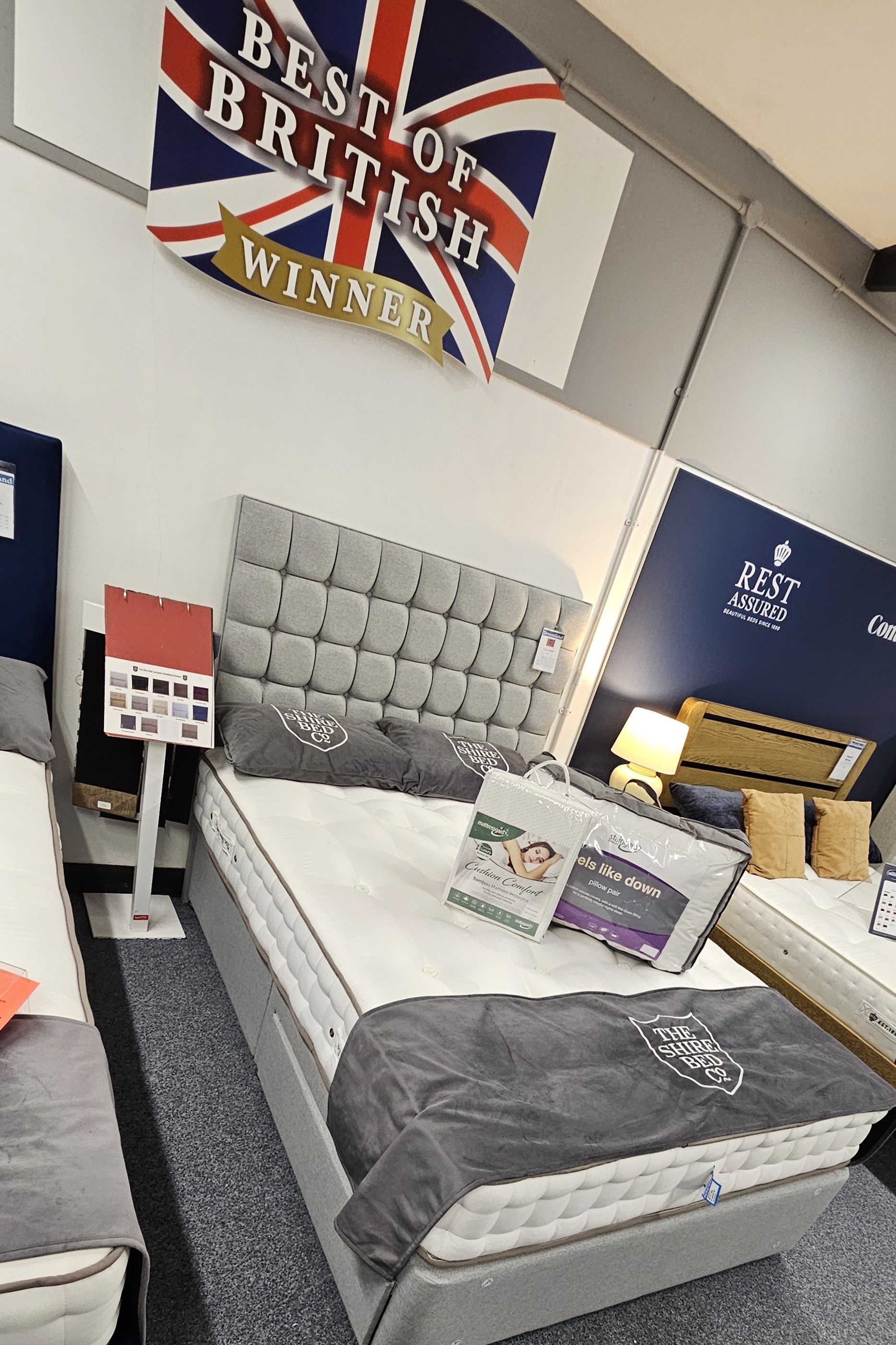 Floor models offers massive SAVINGS Dreamland Bedding